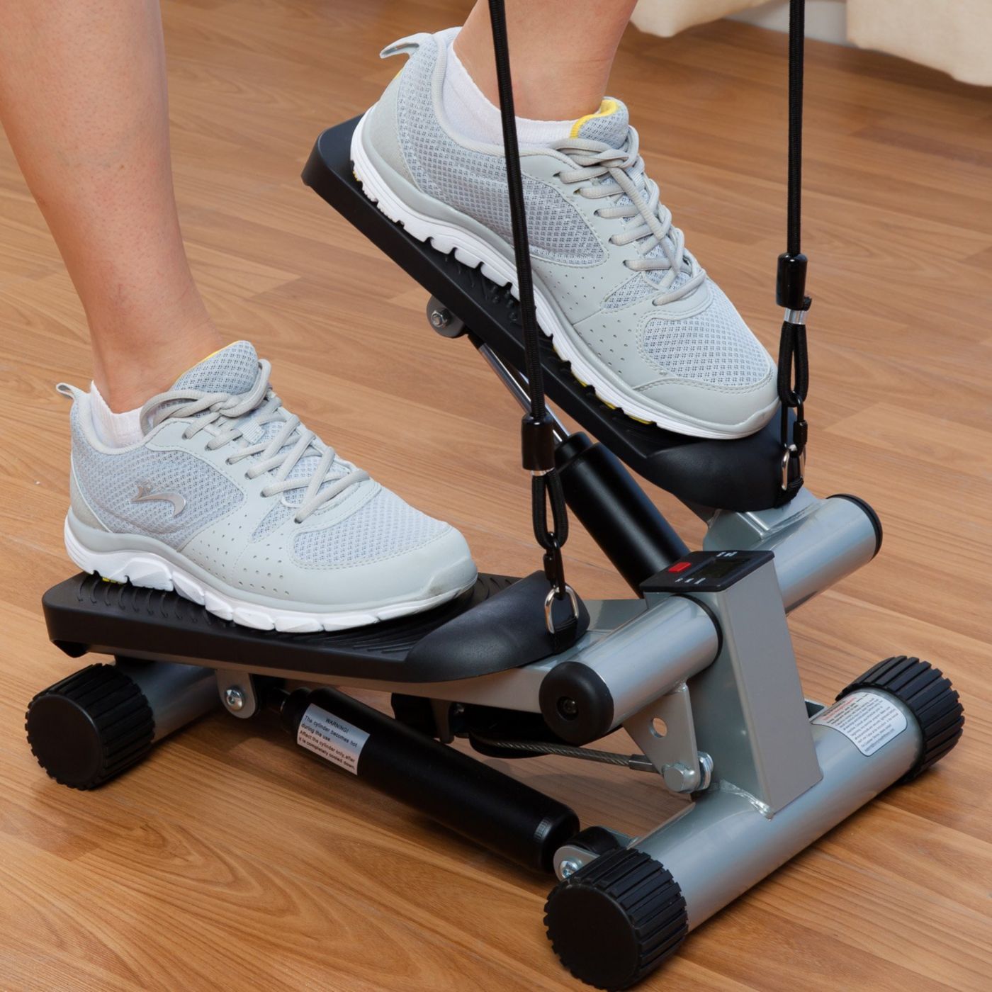 Sunny Health & Fitness Mini offers Stepper with Resistance Band